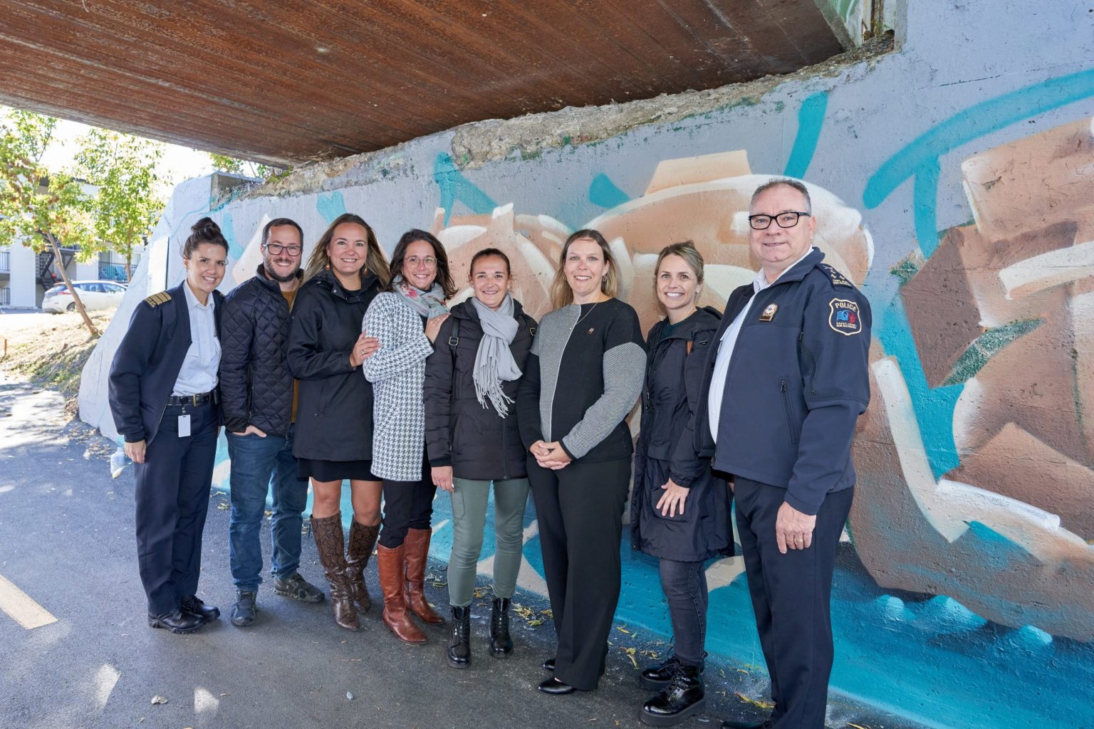 La Ville inaugure un deuxième mur légal destiné aux graffiteurs Le Richelieu